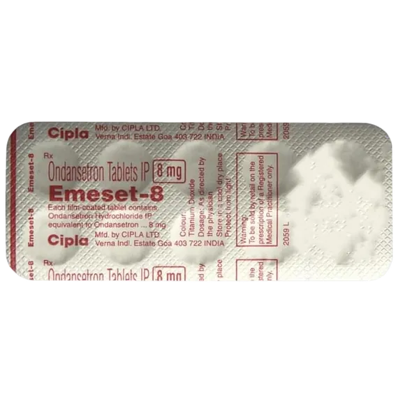 emeset 8mg tablet 10's